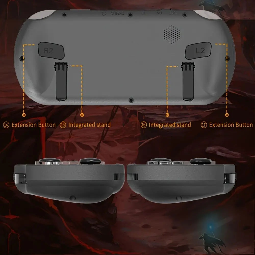 Portable Wireless Retro Handheld Game Console with 4.5 Inch IPS Display, Compact Mini Game Player, Ideal Gift for Christmas, Thanksgiving and Holiday Presents