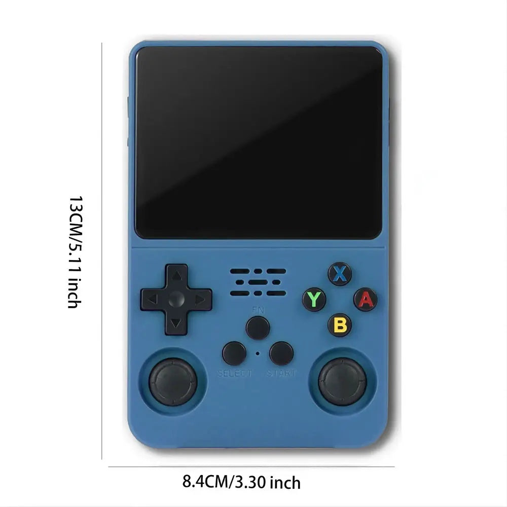 Linux System Portable Retro Handheld Game Console, 3.5 Inch IPS Display, Built-in 3000mAh Battery, 32G+64G TF Cards Preloaded Classic Games, Ideal Gift for Christmas, Thanksgiving and Holidays