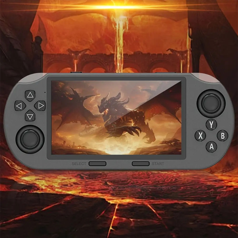 Portable Wireless Retro Handheld Game Console with 4.5 Inch IPS Display, Compact Mini Game Player, Ideal Gift for Christmas, Thanksgiving and Holiday Presents