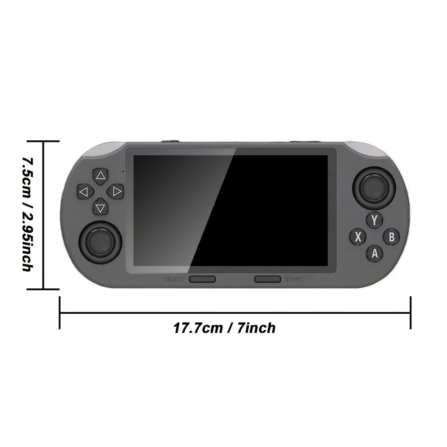 Portable Wireless Retro Handheld Game Console with 4.5 Inch IPS Display, Compact Mini Game Player, Ideal Gift for Christmas, Thanksgiving and Holiday Presents